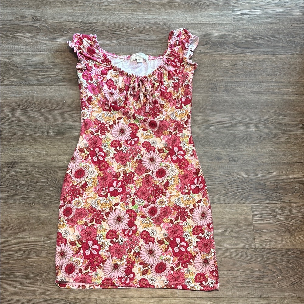 pink flower dress - Picture 1 of 3